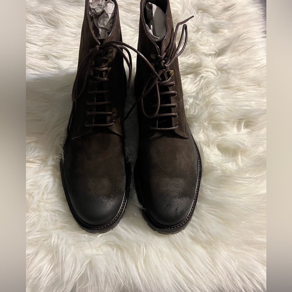 To Boot New York ,Henley Leather Derby Boots Size 12
